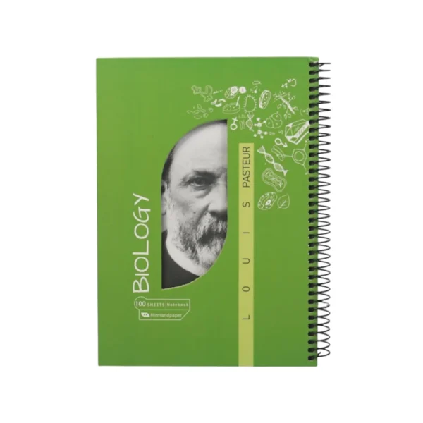 دفتر 100 برگ وزيری جلد سخت سيمي دايكات