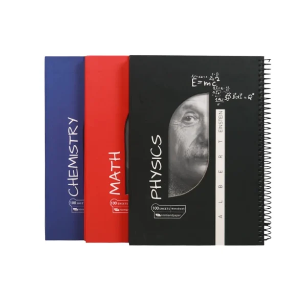 دفتر 100 برگ وزيری جلد سخت سيمي دايكات