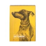 دفتر طراحی a3 مقوايی سيم از بالا 80 برگ