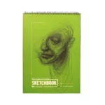 دفتر طراحی a3 مقوايی سيم از بالا 80 برگ