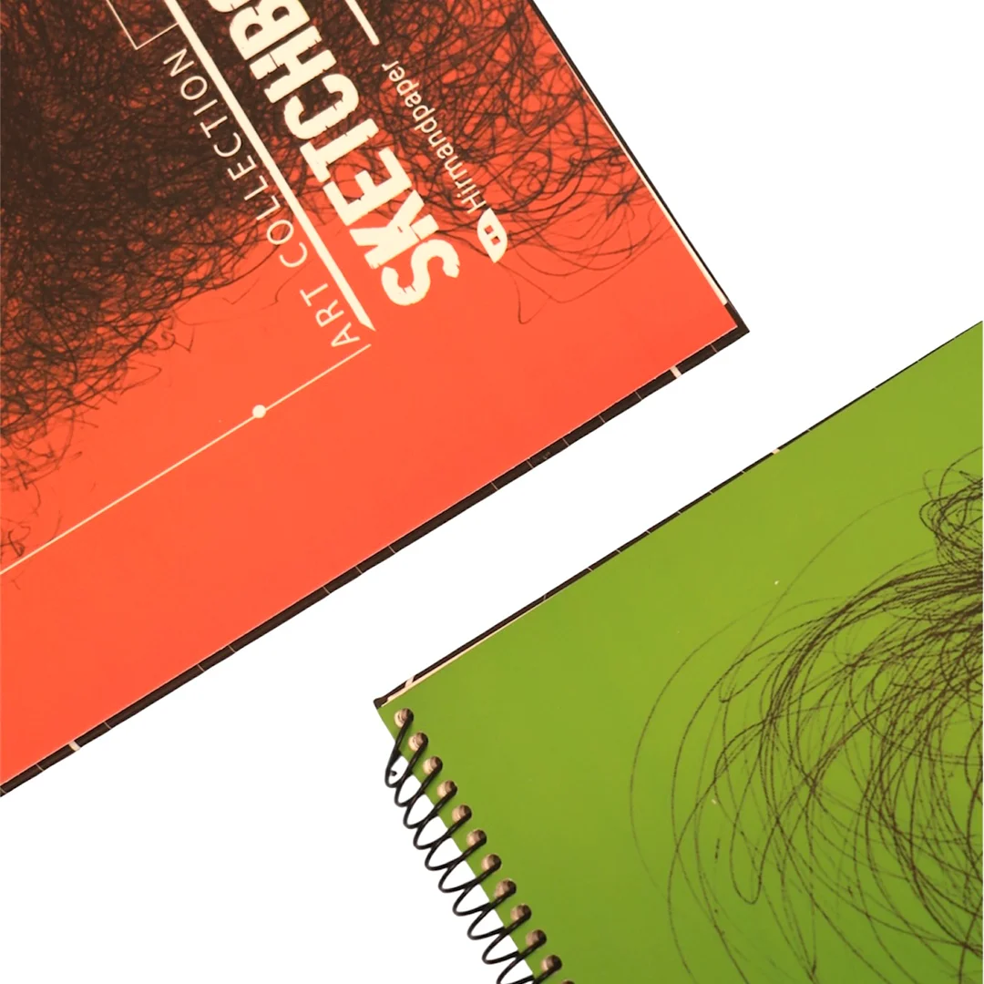 دفتر طراحی a3 مقوايی سيم از بالا 80 برگ